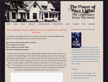 Tablet Screenshot of houseofbluelights.com